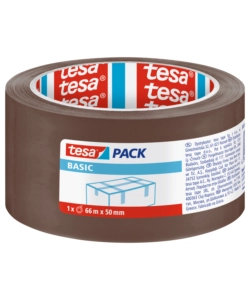 NASTRO ADESIVO TESA "BASIC" AVANA IN PP ACRILICO 66 MT X 50 MM